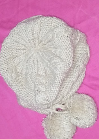 Lcwakiki Beyaz Örgü Kadın Bere - Görsel 5