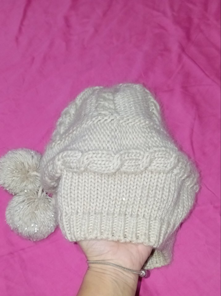 Lcwakiki Beyaz Örgü Kadın Bere - Görsel 4