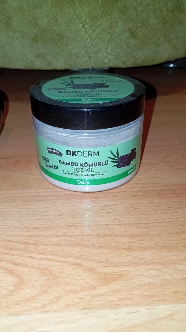 DKDERM Bambu Kömürlü Toz Kil Maske - Görsel 2