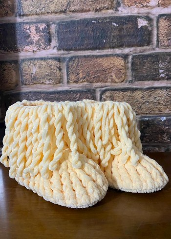 Çocuk Örgü Panduf - Görsel 5