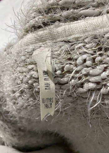 Gri Örgü Kadın Hırka Midi Boy Rahat Kesim - Görsel 7