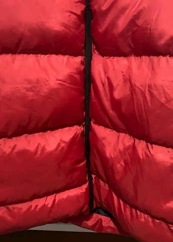 Nike Kırmızı Siyah Fermuarlı Yelek - Görsel 3