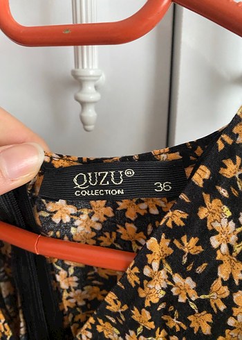 Bohem V Yakalı şortlu Desenli Midi Elbise - Görsel 2