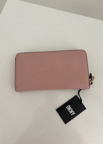 Pembe Fermuarlı Kadın Cüzdanı DKNY - Görsel 2