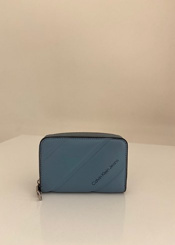 Mavi Fermuarlı Kadın Cüzdanı - Görsel 2