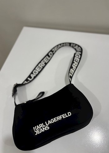 Karl Lagerfeld Siyah Spor Kadın Çantası - Görsel 2
