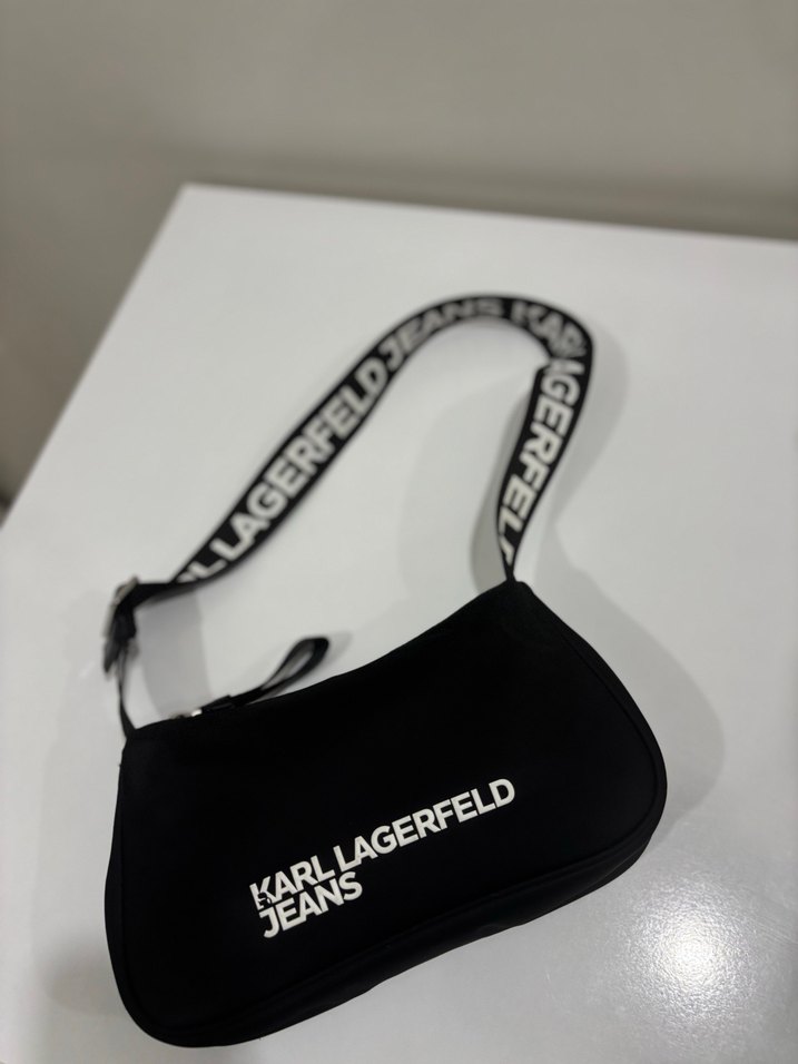 Karl Lagerfeld Siyah Spor Kadın Çantası - Görsel 2