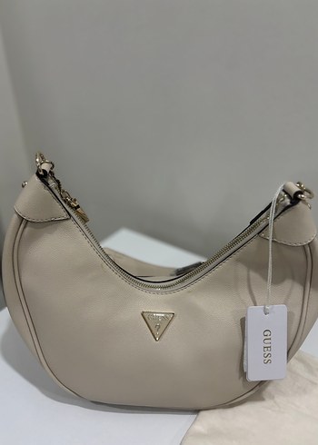 Guess Bej Deri Kadın Çanta - Görsel 2