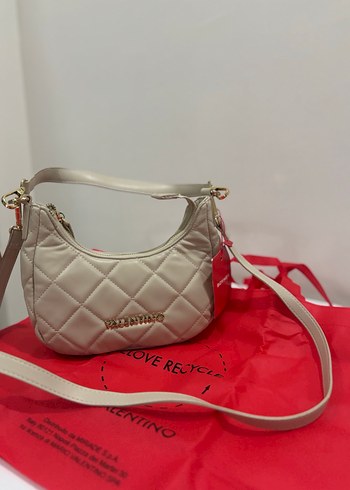 Beyaz Kemer Detaylı Kadın Omuz Çantası - Görsel 2