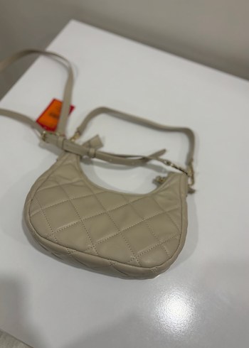 Beyaz Kemer Detaylı Kadın Omuz Çantası - Görsel 4