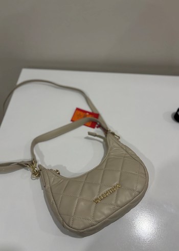 Beyaz Kemer Detaylı Kadın Omuz Çantası - Görsel 3