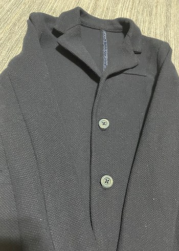 Düğmeli Erkek Çocuk lacivert Ceket - Görsel 3