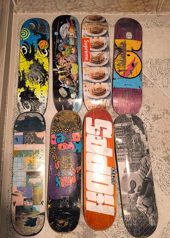 Profosyonel skateboard (kaykay) 8, 8.25 8.7 8.125 8.50 - Görsel 7