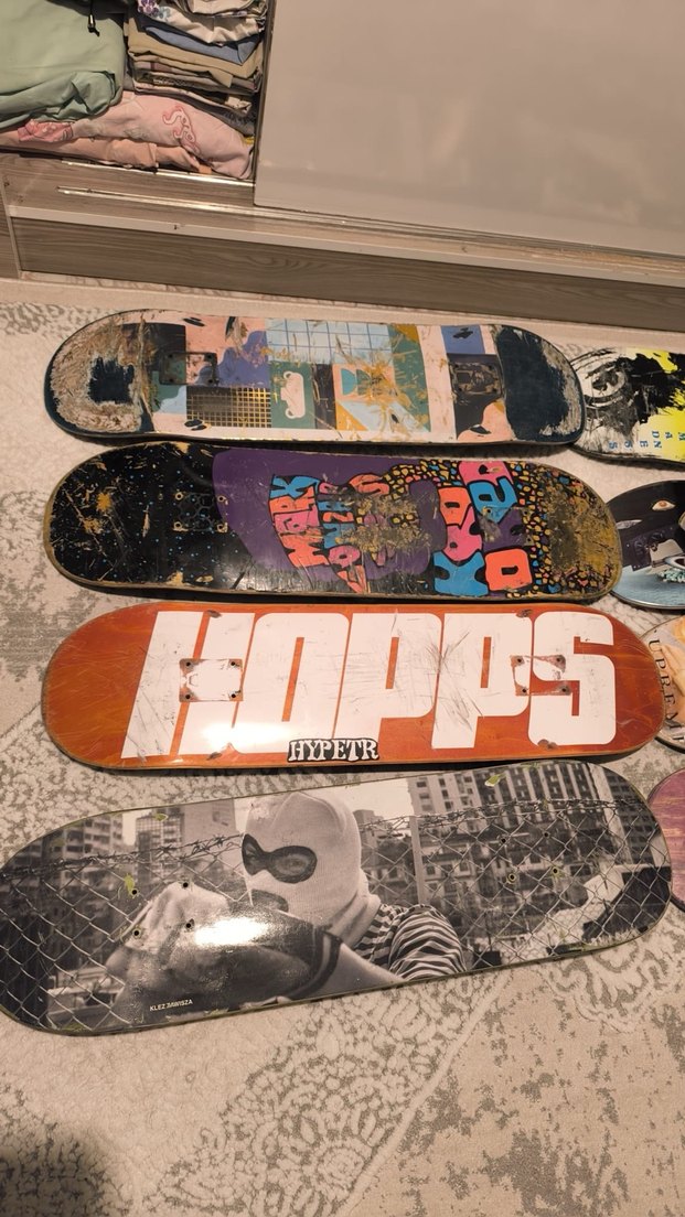 Profosyonel skateboard (kaykay) 8, 8.25 8.7 8.125 8.50 - Görsel 5