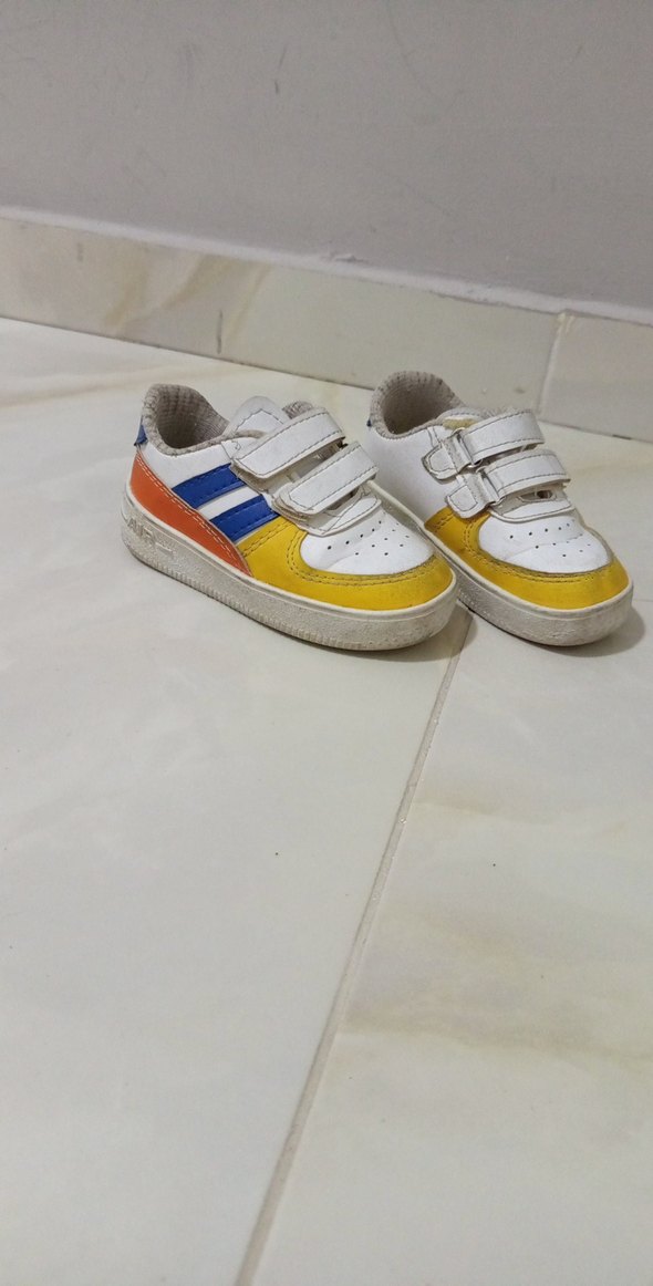 Sarı Bağcıksız Erkek Çocuk Spor Ayakkabı - Görsel 2