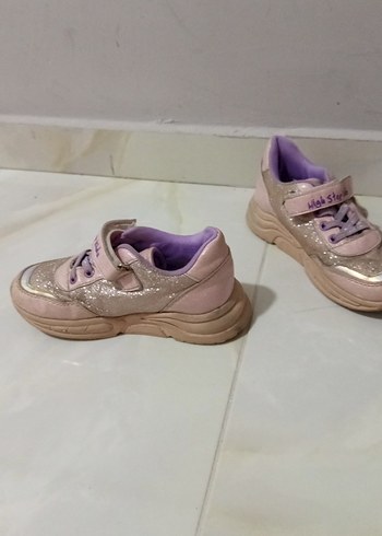 Mor Simli Kız Çocuk Spor Ayakkabı - Görsel 3