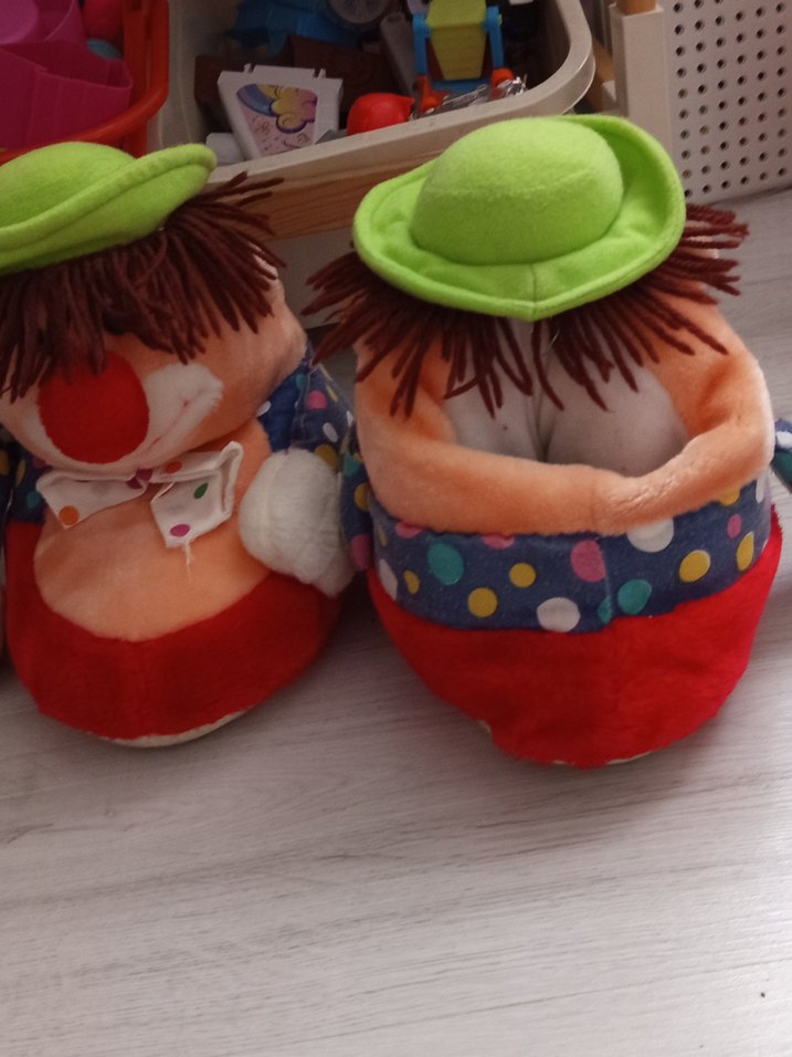 El yapımı Peluş Palyaço Oyuncak - Görsel 2