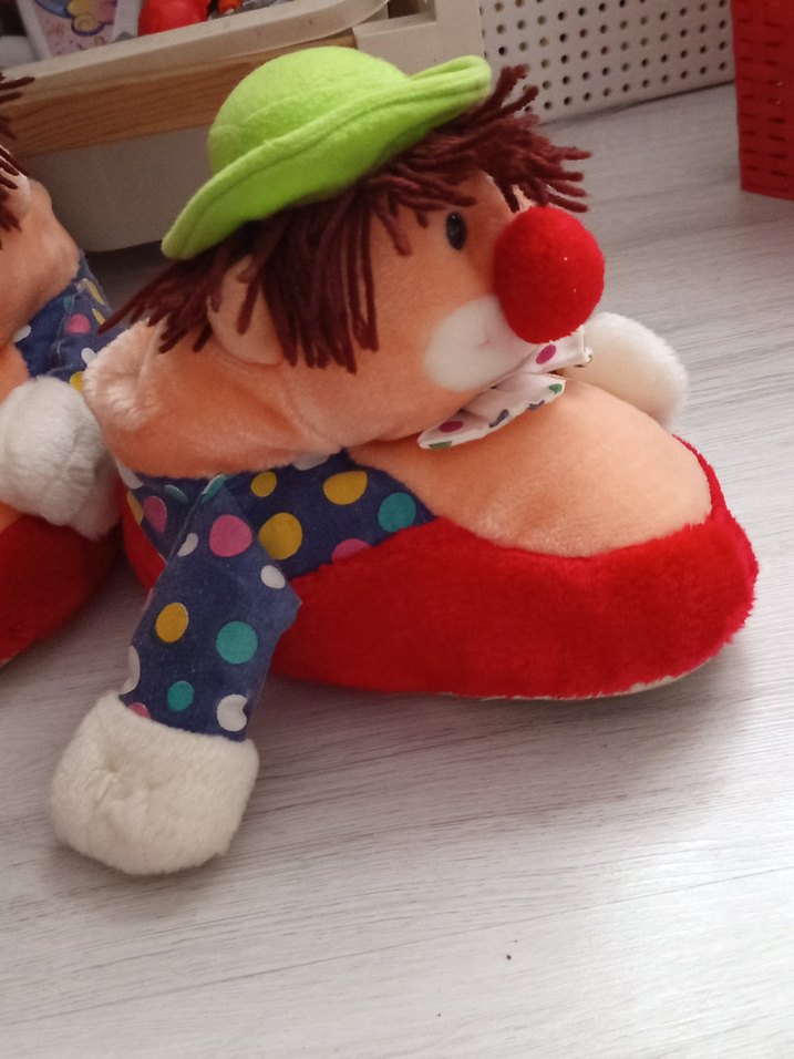 El yapımı Peluş Palyaço Oyuncak - Görsel 3