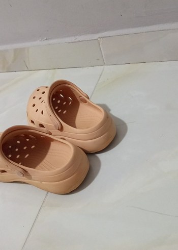 Bej Kız Çocuk Terlik - Görsel 3