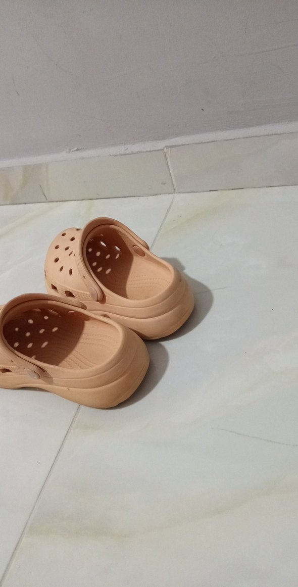 Bej Kız Çocuk Terlik - Görsel 3