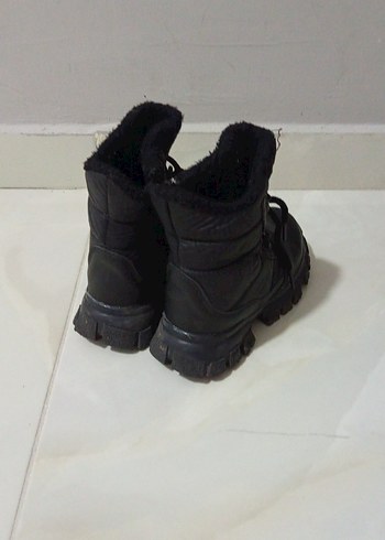 Kız Siyah Pembe detaylıYüksek Topuk Bot - Görsel 3