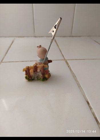 DEKORATİF BEBEK FİGÜRLÜ NOT VE FOTOĞRAF TUTUCU - Görsel 6