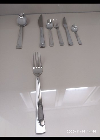 SIFIR 84 Parça Çatal Kaşık Bıçak Seti - Görsel 5