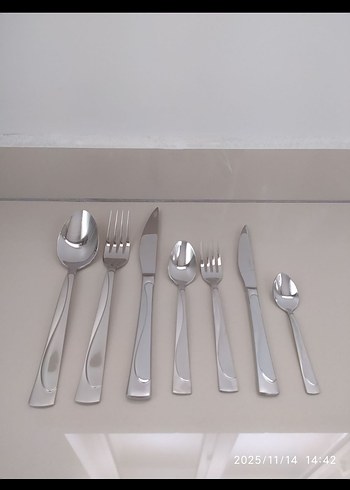 SIFIR 84 Parça Çatal Kaşık Bıçak Seti - Görsel 3