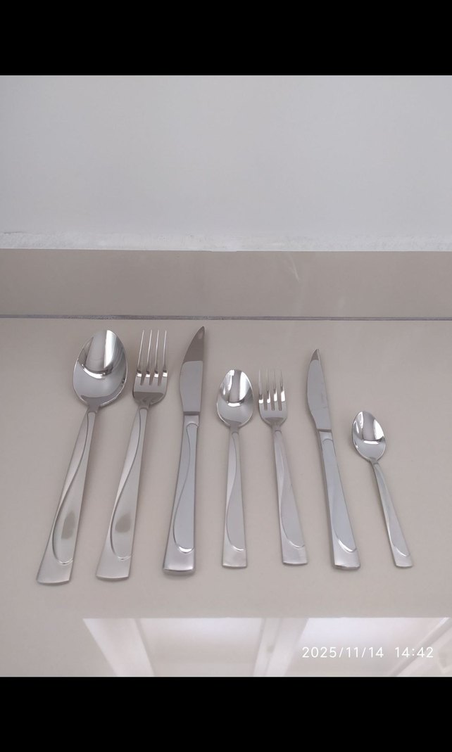 SIFIR 84 Parça Çatal Kaşık Bıçak Seti - Görsel 3