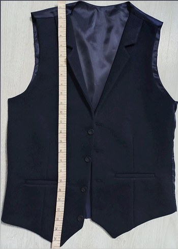 Lacivert Erkek Ofis Takım Elbise Ceketi - Görsel 5