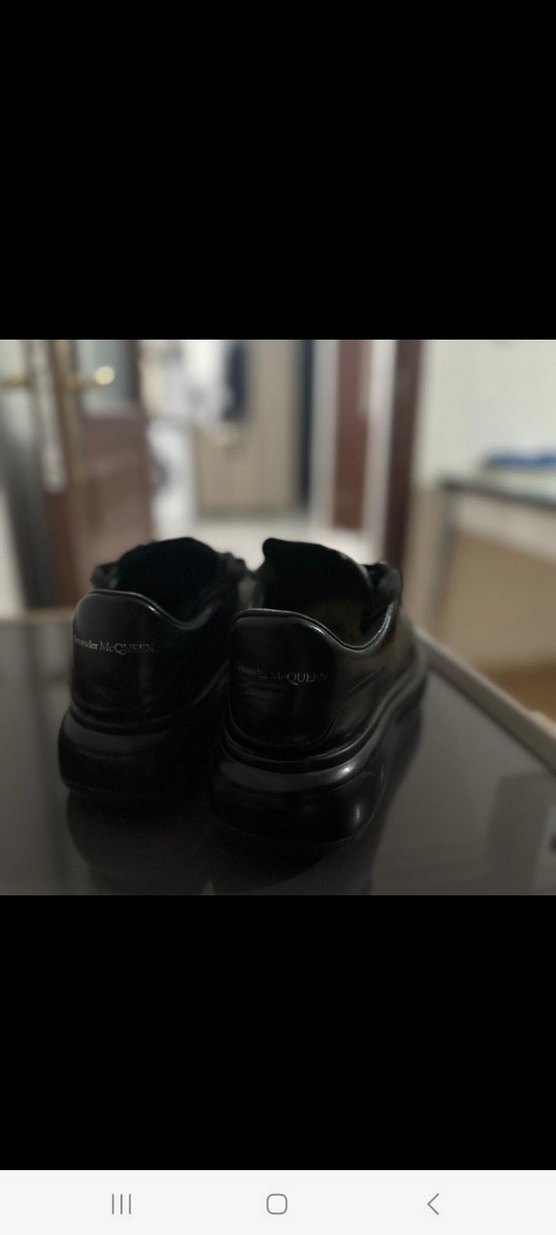 Siyah Gotik Erkek Sneakers - Görsel 4