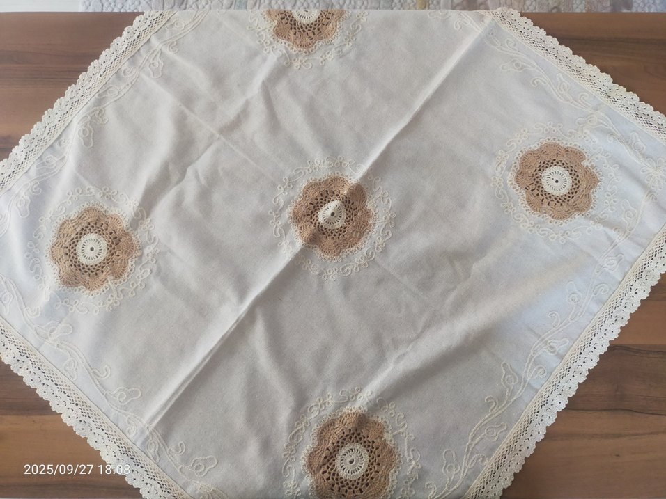 Masa örtüsü keten - Görsel 2