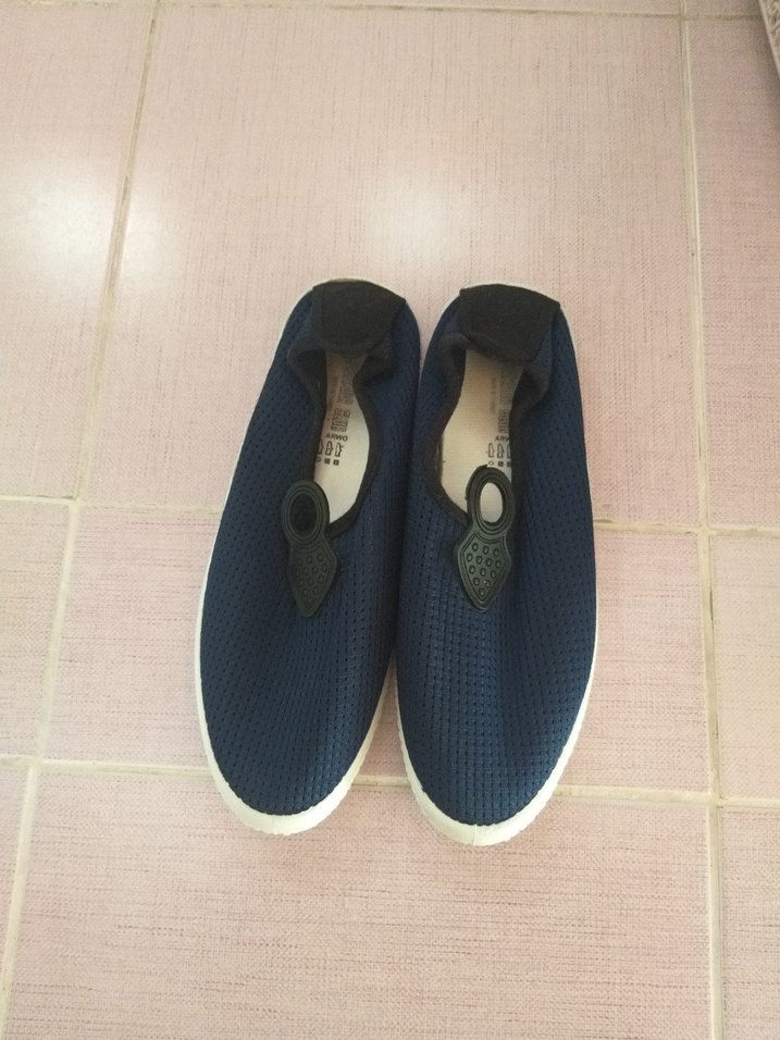 Erkek Mavi Günlük Su Ayakkabısı Velcro - Görsel 2