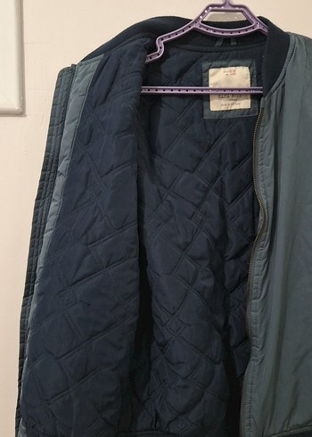 Gri Fermuarlı Çocuk Günlük Ceket - Görsel 2