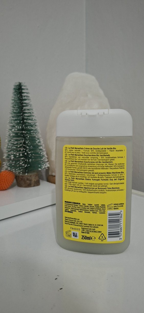 Le Petit Marseillais Vanilya Sütü Duş Jeli 250 ml - Görsel 2