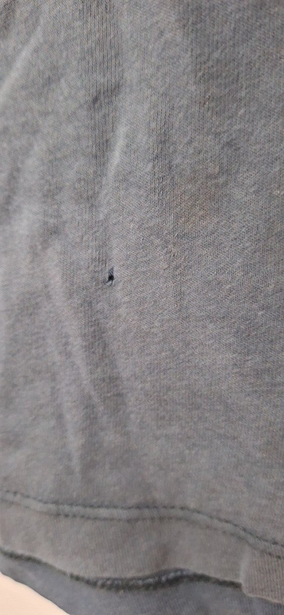 Gri Baskılı Oversize Kısa Kollu Tişört - Görsel 4