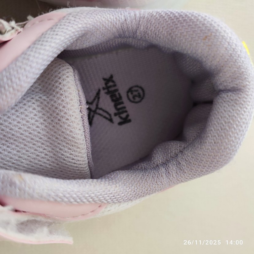 Kinetix Kız Çocuk Pembe Cırtlı Spor Ayakkabı - Görsel 5