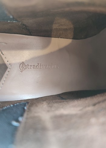 kahverengi Süet Kadın Dolgu Topuklu Bot - Görsel 6