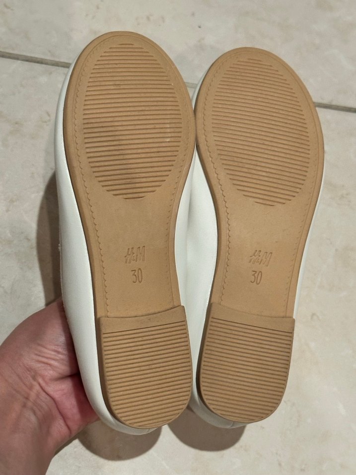 Kız Çocuk Beyaz Fiyonklu Babet - Görsel 4