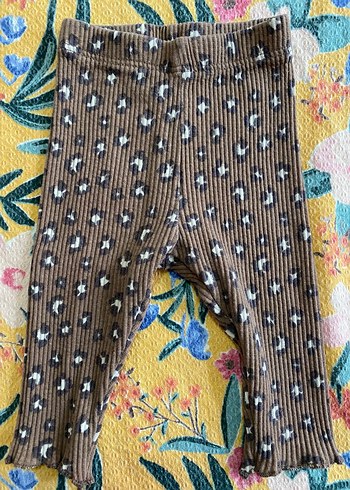 Kız Çocuk Çilek Desenli Esnek Tayt - Görsel 2