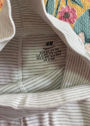 4 lü H&M ayaklı tayt - Görsel 2