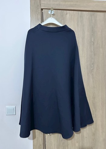 Kadın Lacivert Salaş Etek - Görsel 4