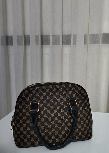 Kahverengi Deri Kemerli Kadın Çanta - Görsel 2