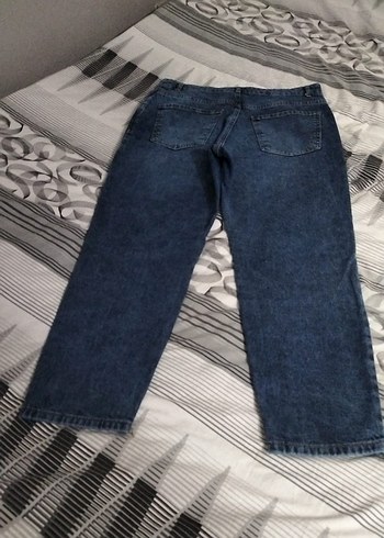 Kadın Lacivert Midi Kot Pantolon - Görsel 2