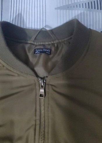 Kadın Uzun Kahverengi Fermuarlı Ceket - Görsel 4