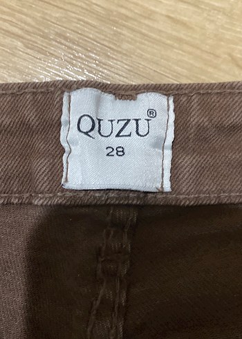 Kahverengi  Yırtmaçlı Kadın Pantolon - Görsel 6