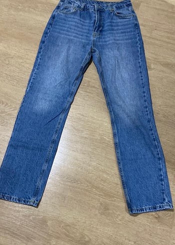 Kadın Mavi Denim Jean - Görsel 3