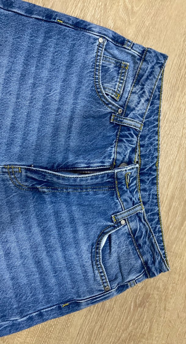 Kadın Mavi Denim Jean - Görsel 5