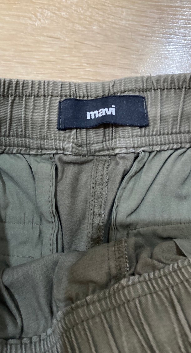 Kadın Haki Pantolon - Görsel 5