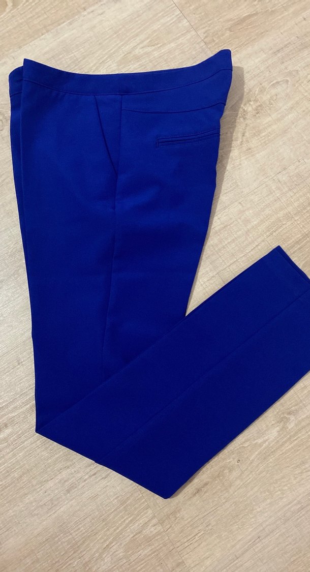 Mavi Kadın Kumaş Pantolon - Görsel 3